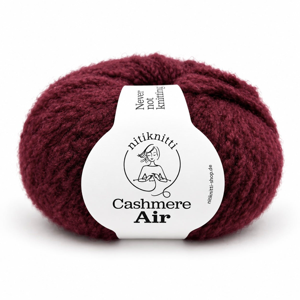 Keyhole-Scarf - aus 3x Cashmere Air - Strickpaket mit digitaler Anleitung