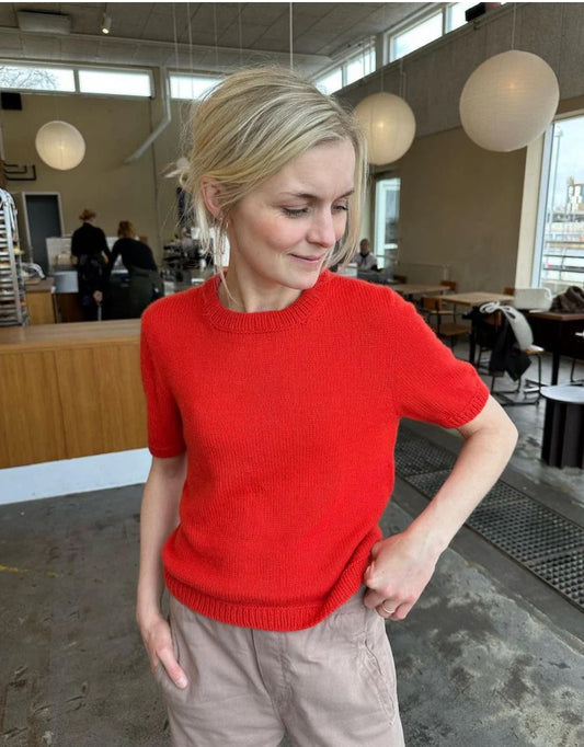 Poppy Tee - PetiteKnit Strickanleitung
