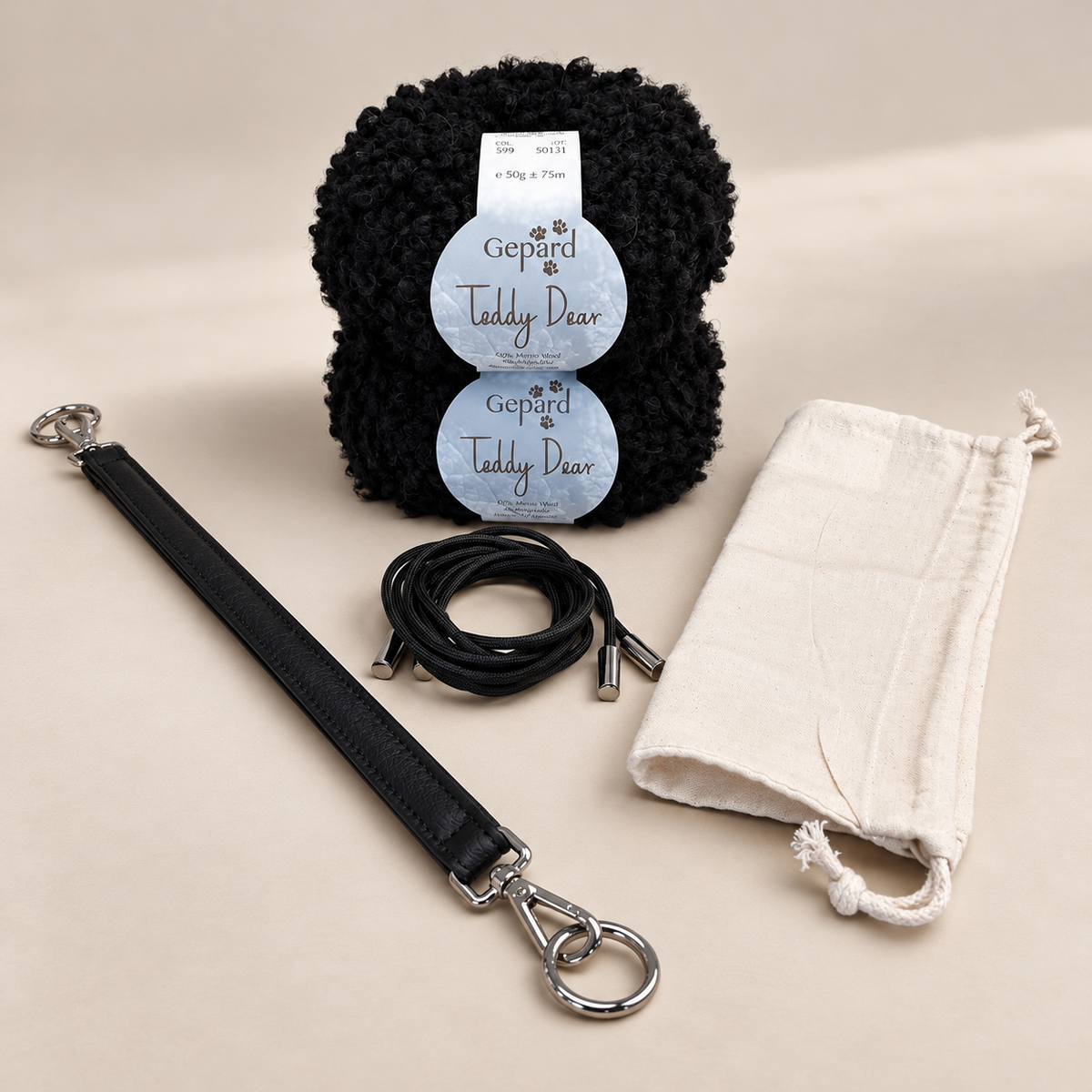 Teddy-Love-Bag Strickpaket