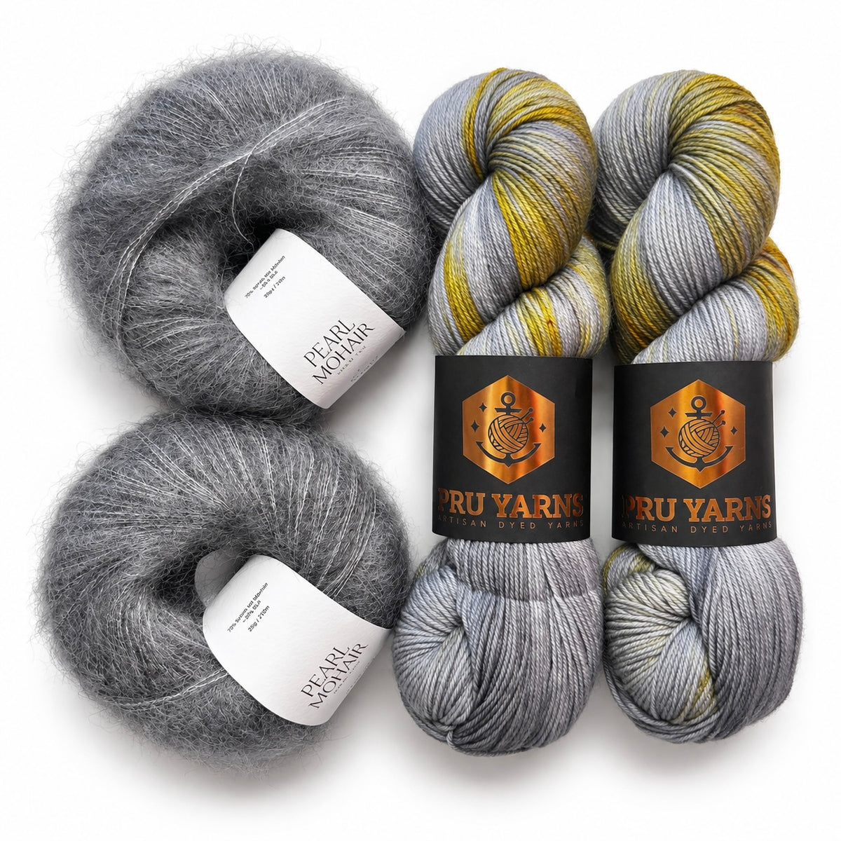 Soul-Pulli mit Rüschen - Strickpaket