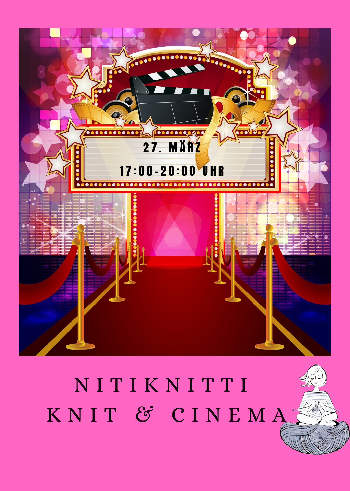 "Knit & Cinema" mit Nitiknitti