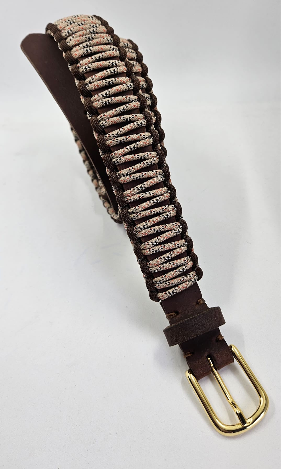 Ledergürtel mit Paracord