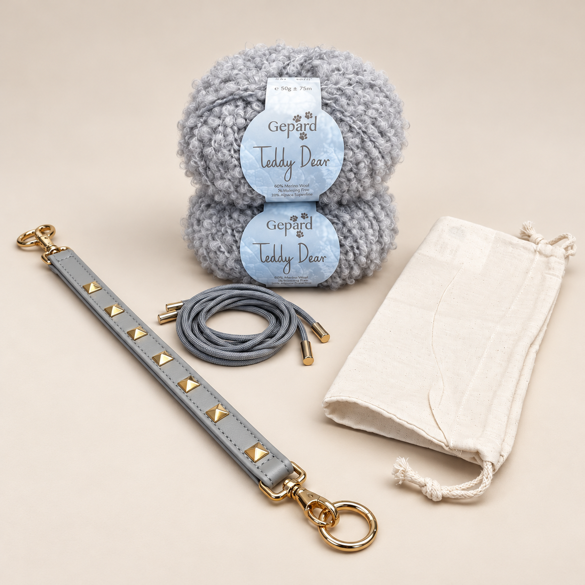 Teddy-Love-Bag Strickpaket
