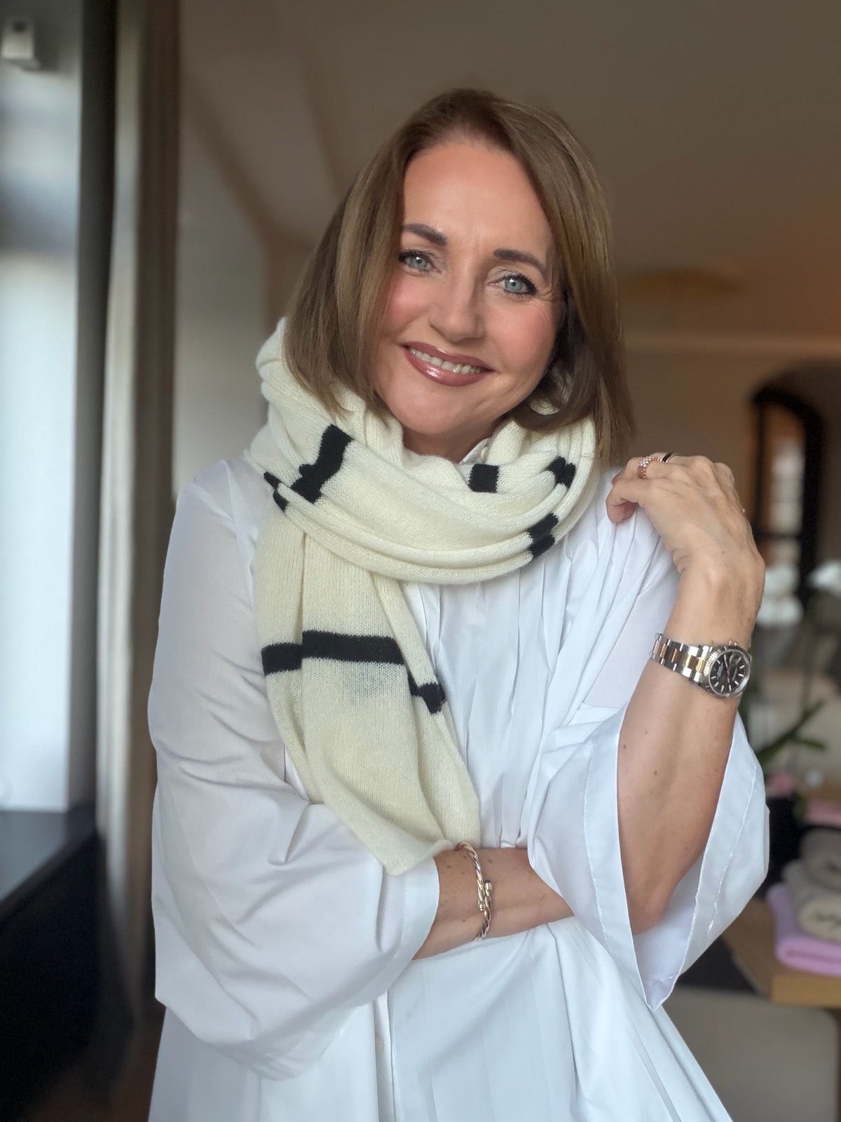 Cashmere Schal 100% Cardiff Cashmere von Mivi- Girls x Nitiknitti