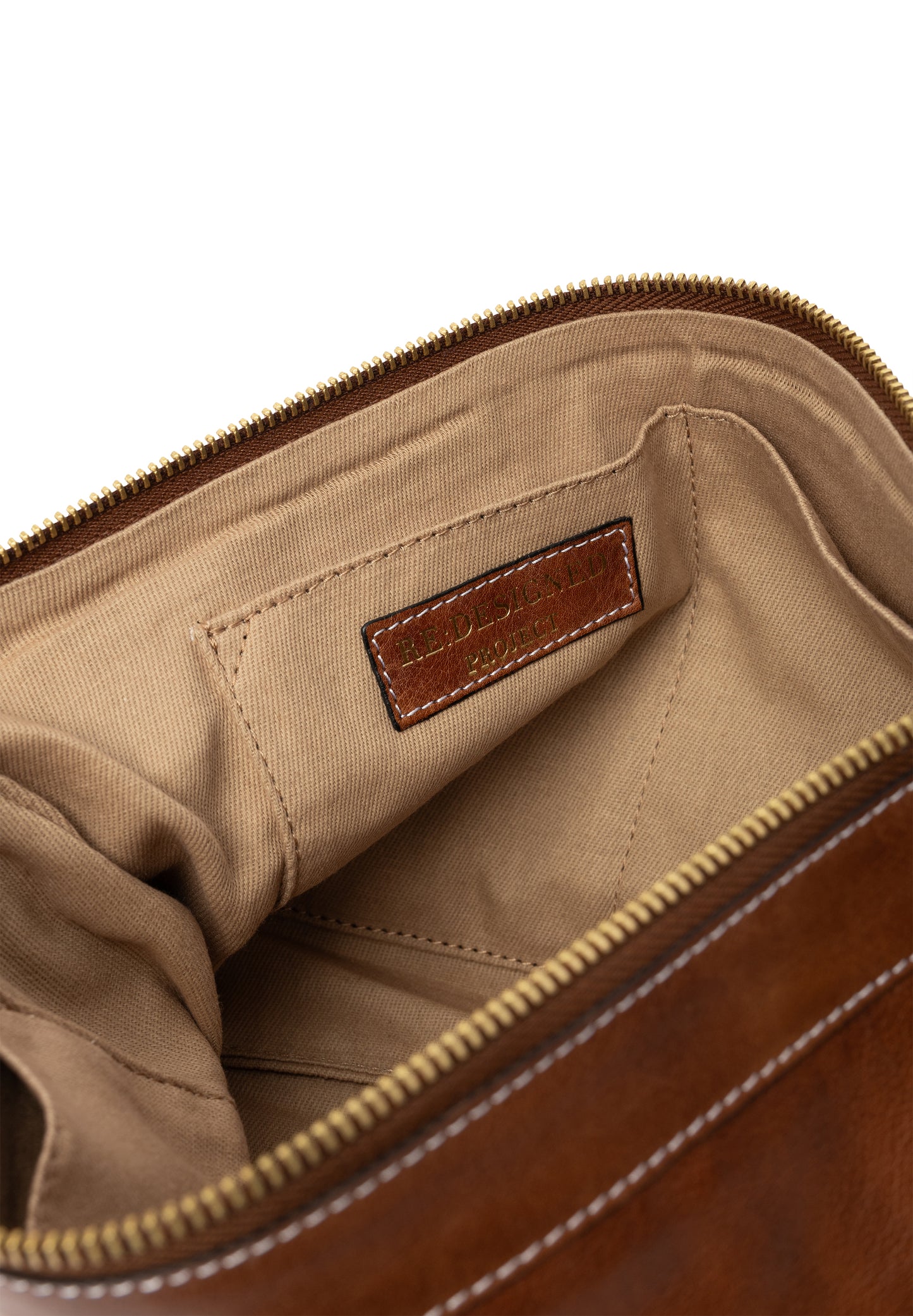 RE:DESIGNES Project 3 Große Leder-Clutch