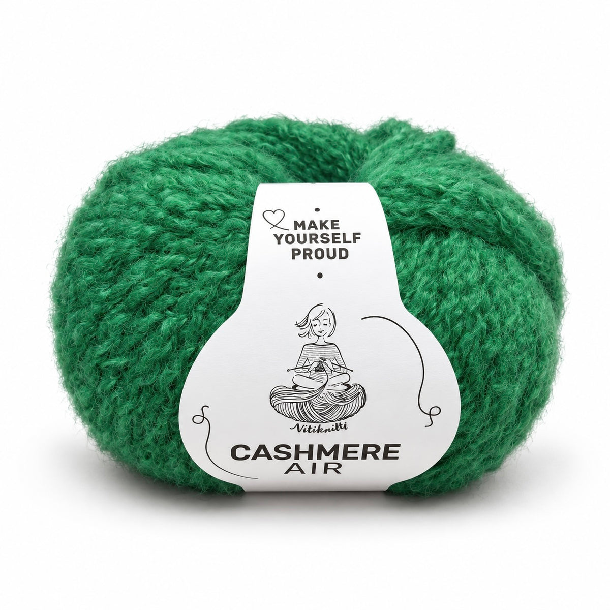 Keyhole-Scarf - aus 3x Cashmere Air - Strickpaket mit digitaler Anleitung