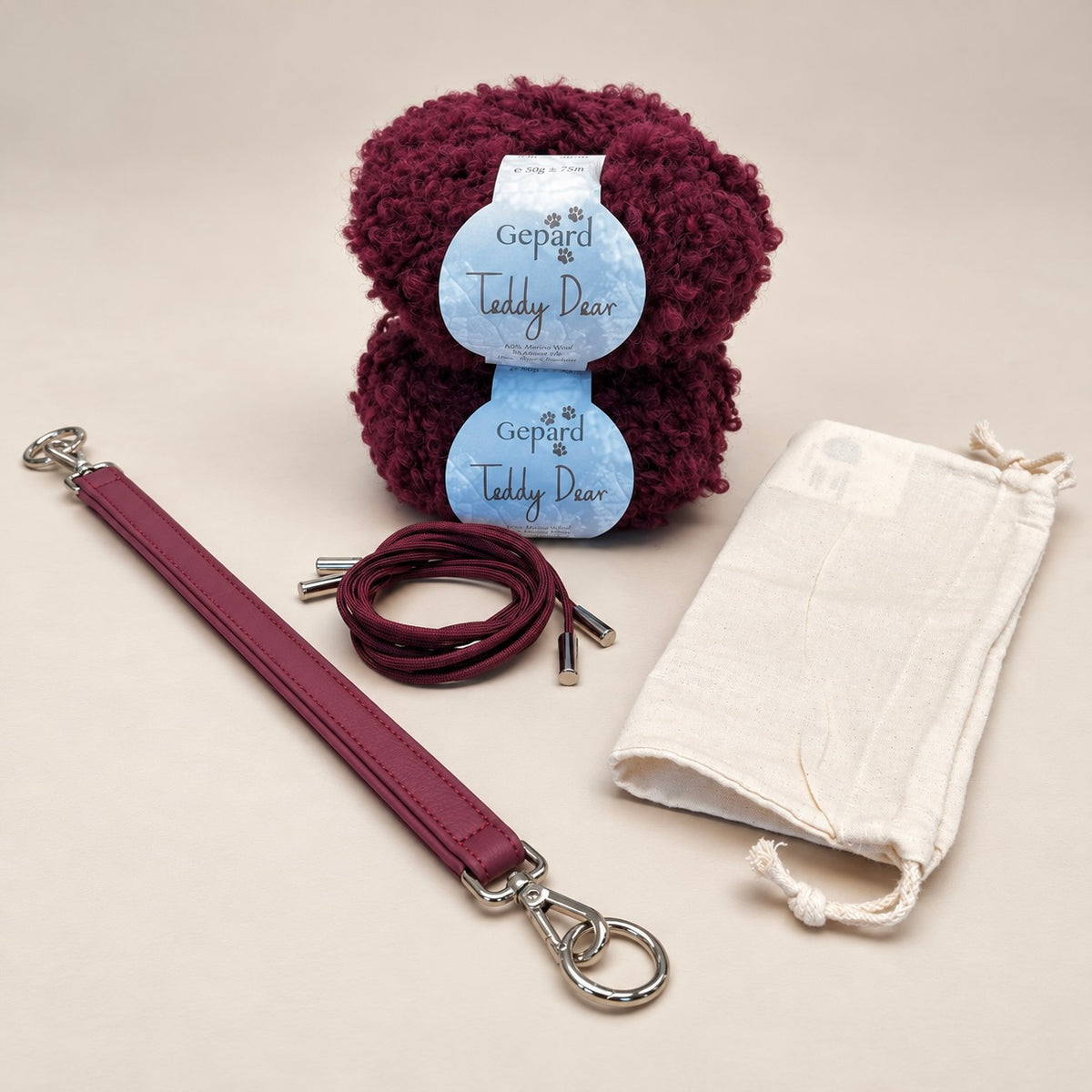 Teddy-Love-Bag Strickpaket