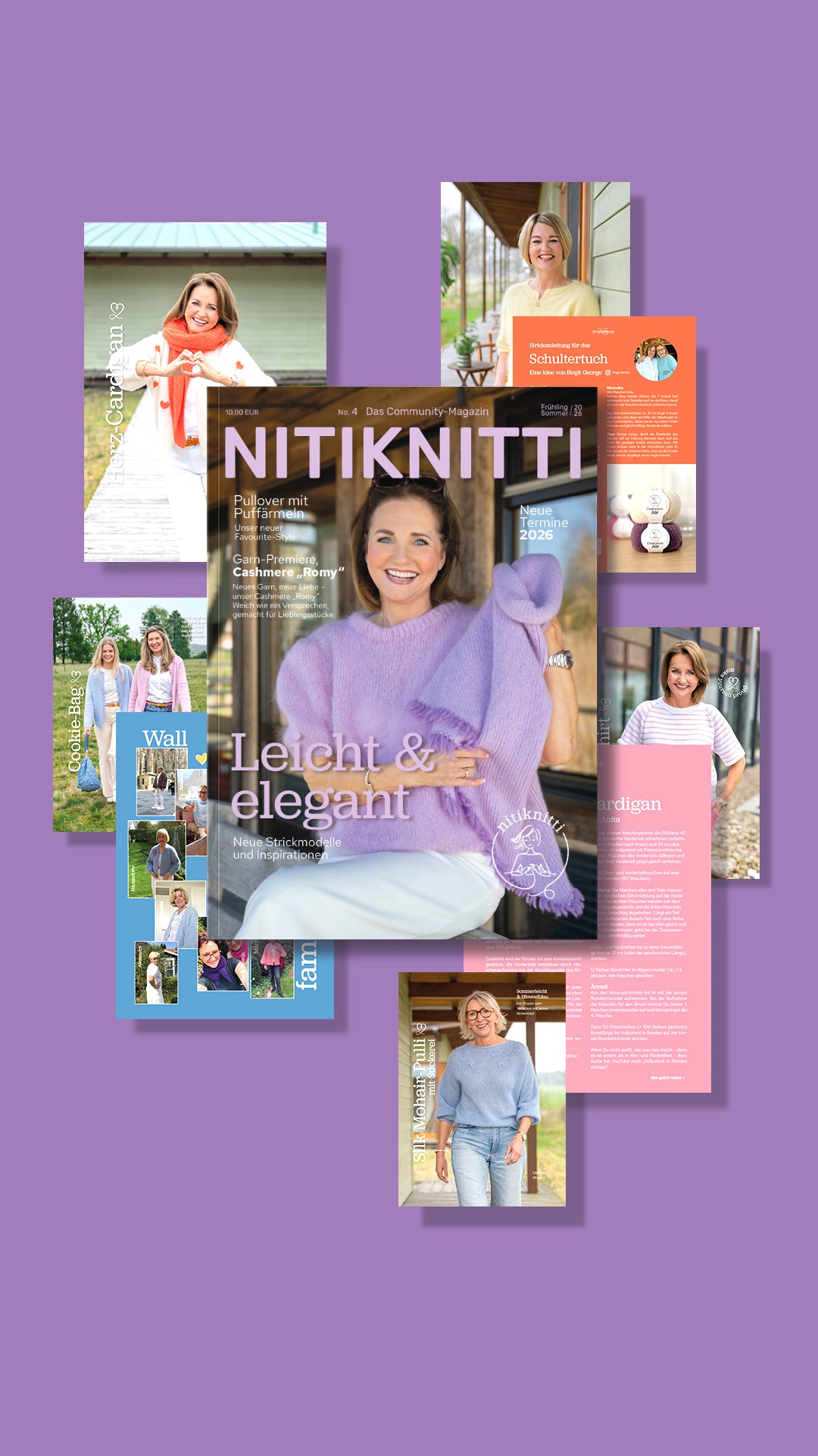Nitiknitti- Magazin No 4 VORBESTELUNG , ab 19. Mai liefern wir aus