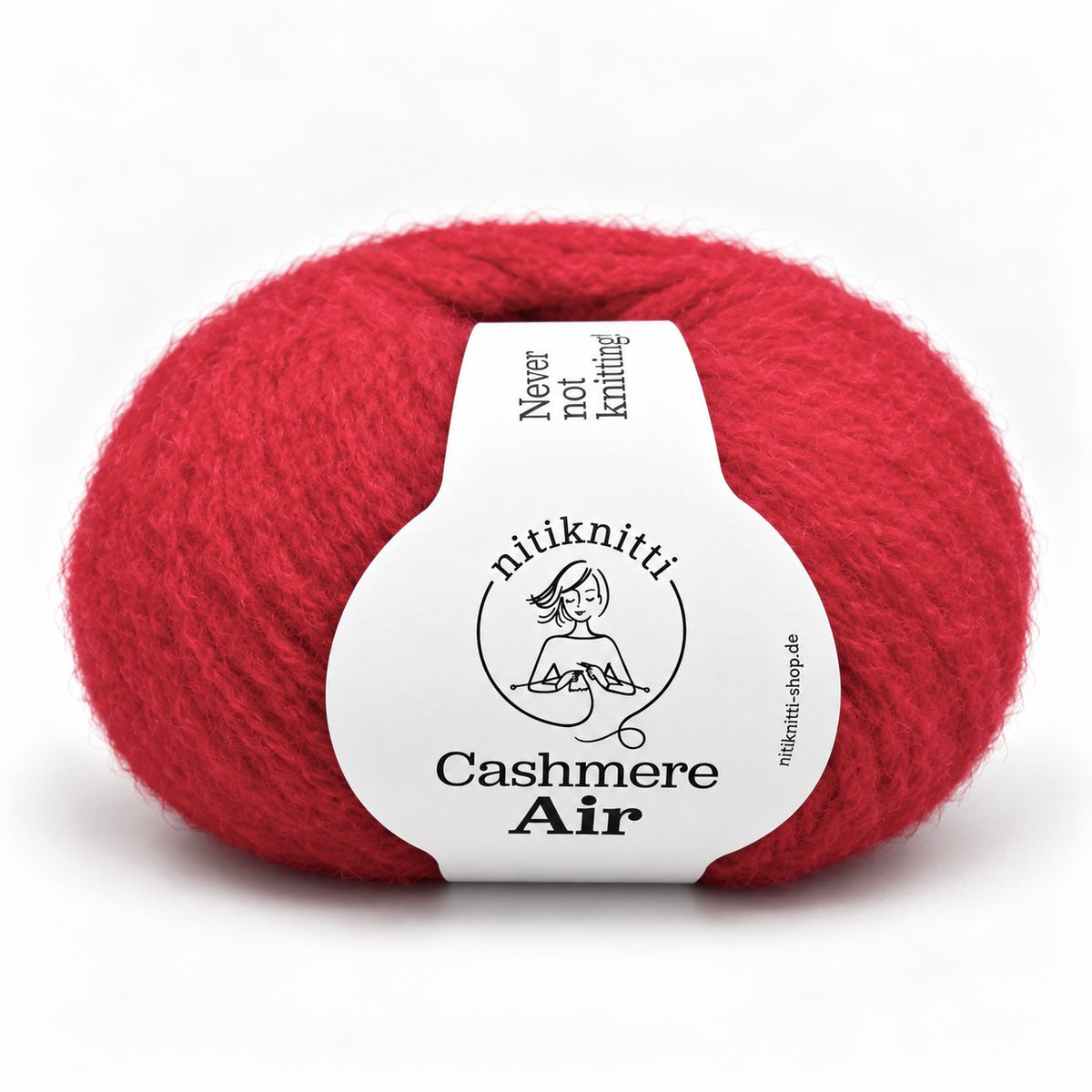 Keyhole-Scarf - aus 3x Cashmere Air - Strickpaket mit digitaler Anleitung