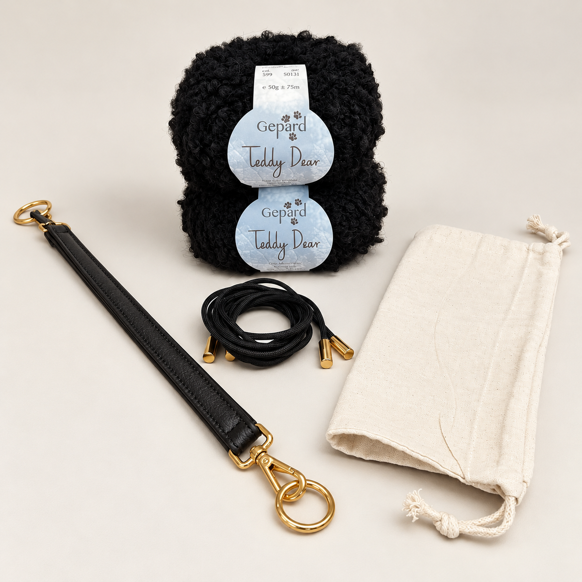 Teddy-Love-Bag Strickpaket
