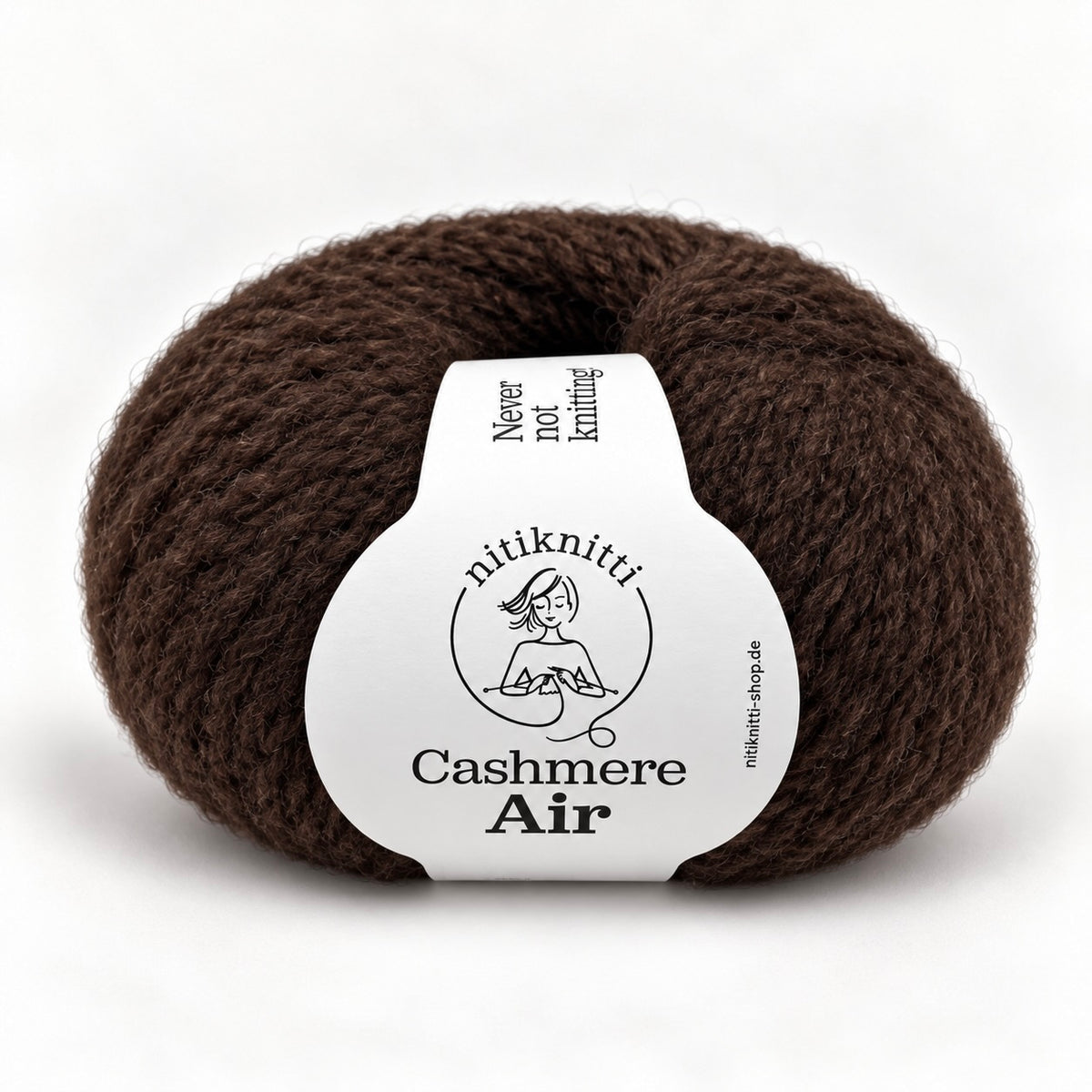 Keyhole-Scarf - aus 3x Cashmere Air - Strickpaket mit digitaler Anleitung