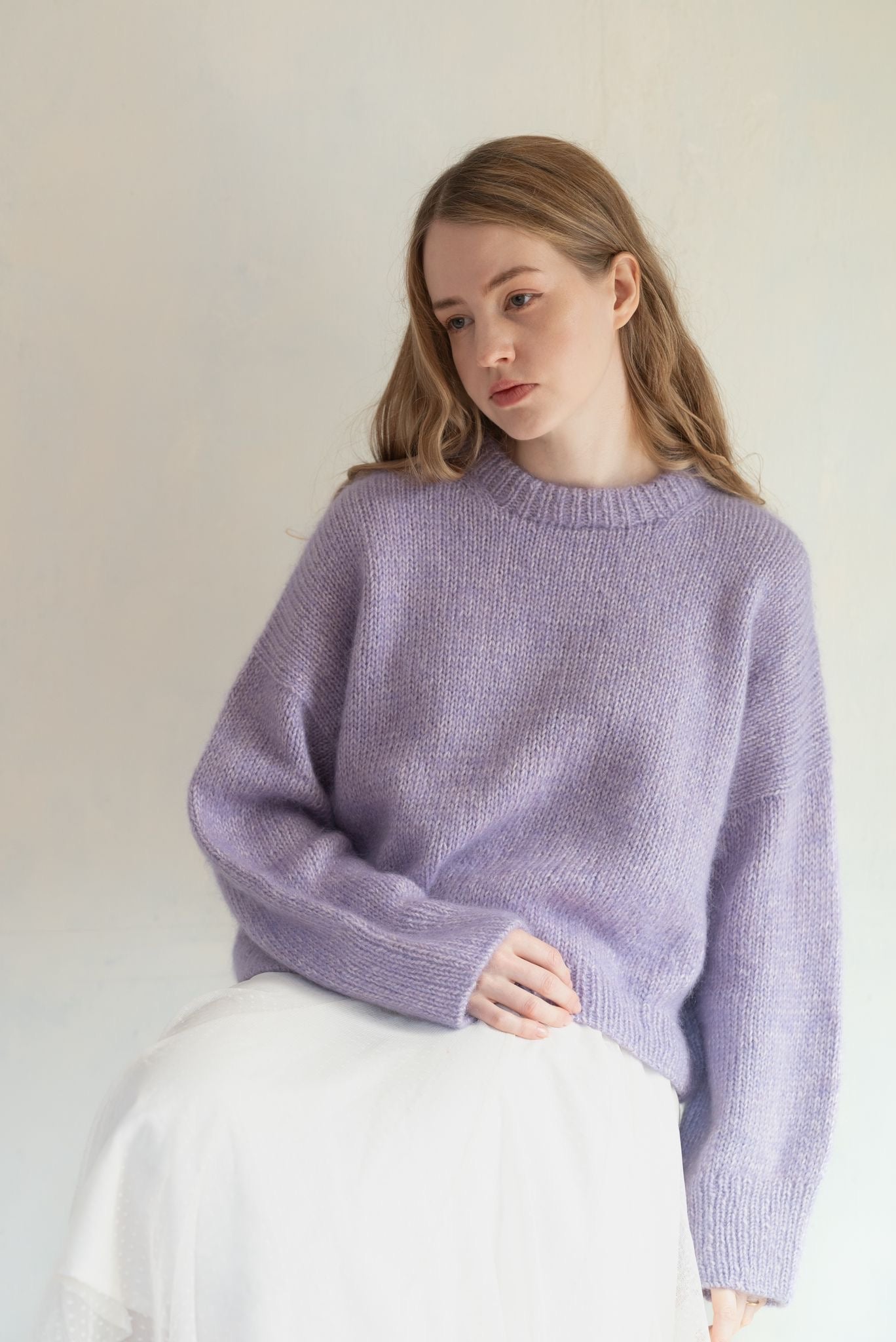 "Camille Jumper" von Majogarn als Strickpaket mit Anleitung