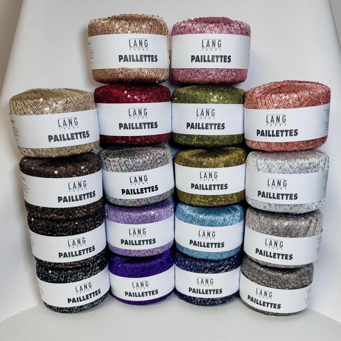 „Paillettes“ von Lang Yarns