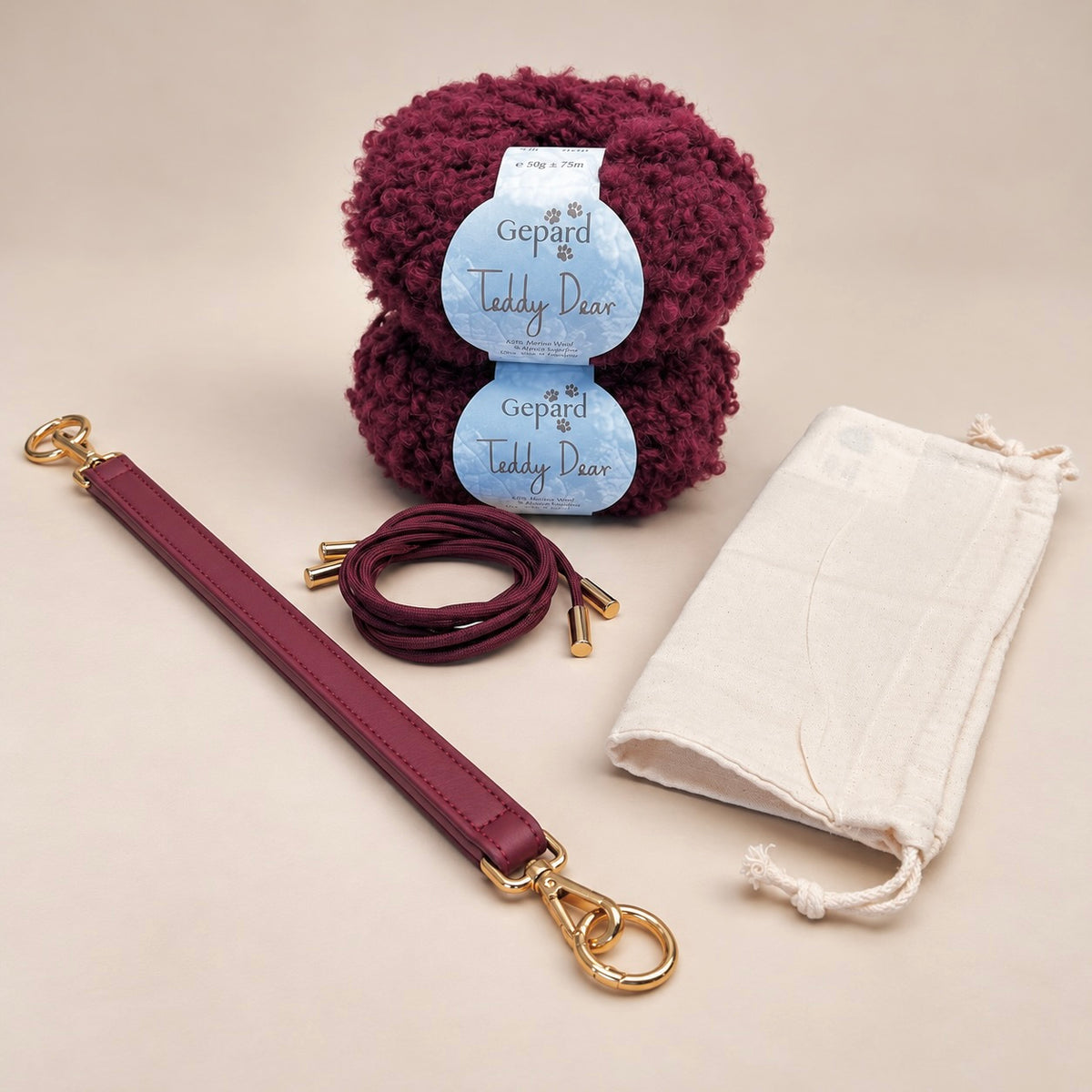 Teddy-Love-Bag Strickpaket