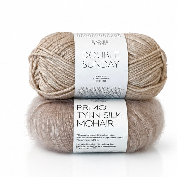 Elodie Poncho von Sandnes inkl. gedruckter Anleitung