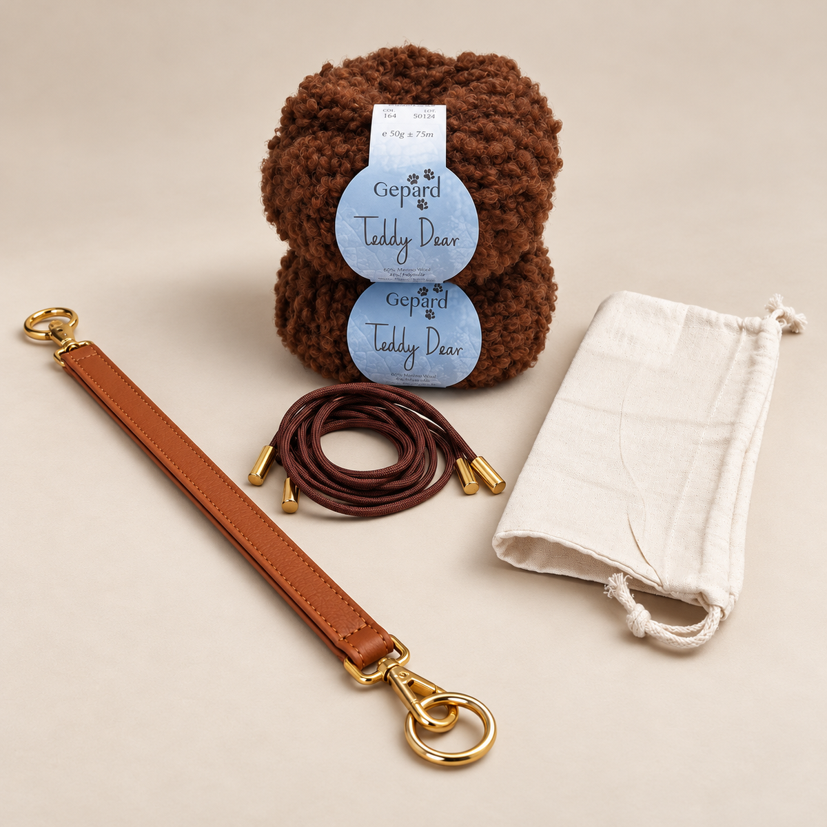 Teddy-Love-Bag Strickpaket