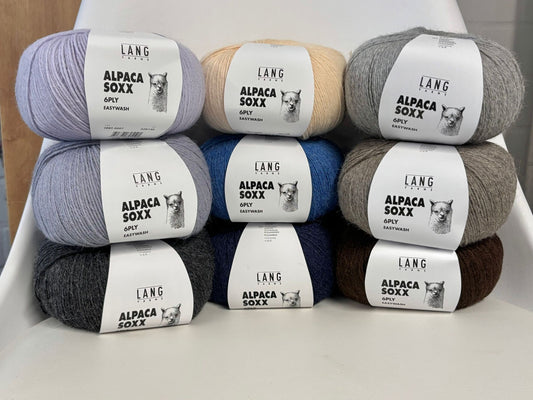 Alpaca Soxx 6-fach / 6-ply von Langyarns