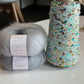 Emiscarf Pailettengarn Strickpaket