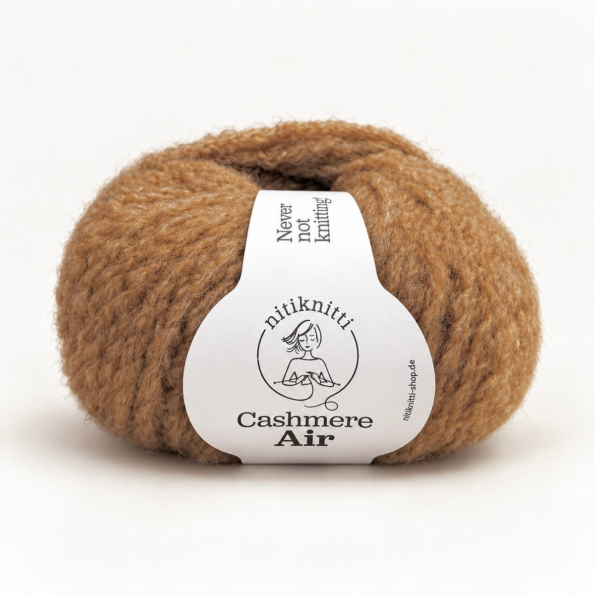 Keyhole-Scarf - aus 3x Cashmere Air - Strickpaket mit digitaler Anleitung