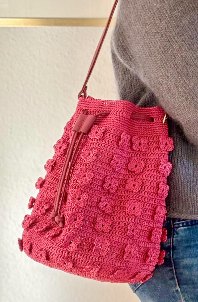 Häkelanleitung Summer Rose Bag von Anja Müller