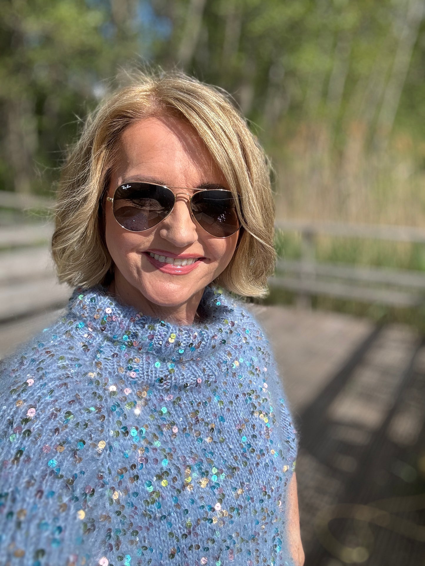 Nitis Glitzer-Pulli - NUR Strickanleitung (gratis)
