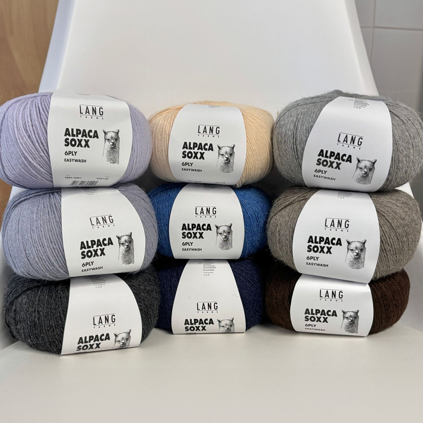 Alpaca Soxx 6-fach / 6-ply von Langyarns
