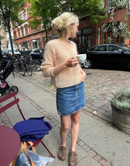 Kumulus Bluse O-Neck - PetiteKnit Strickanleitung