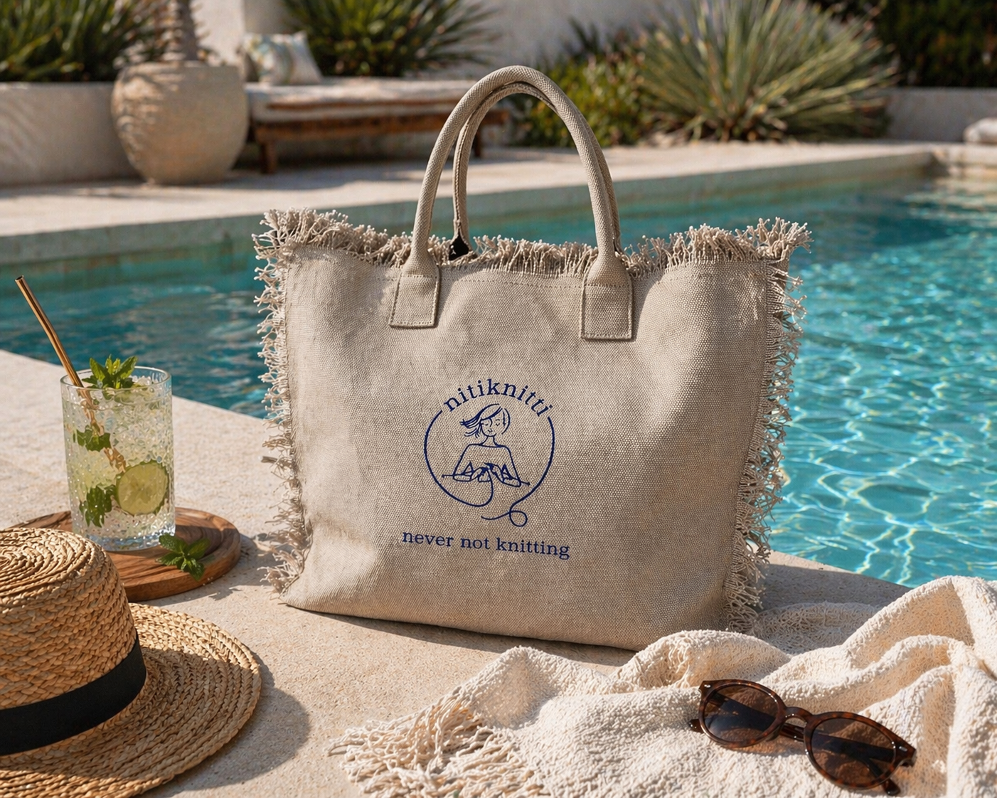 Beach-Bag Nitiknitti - Never not knitting