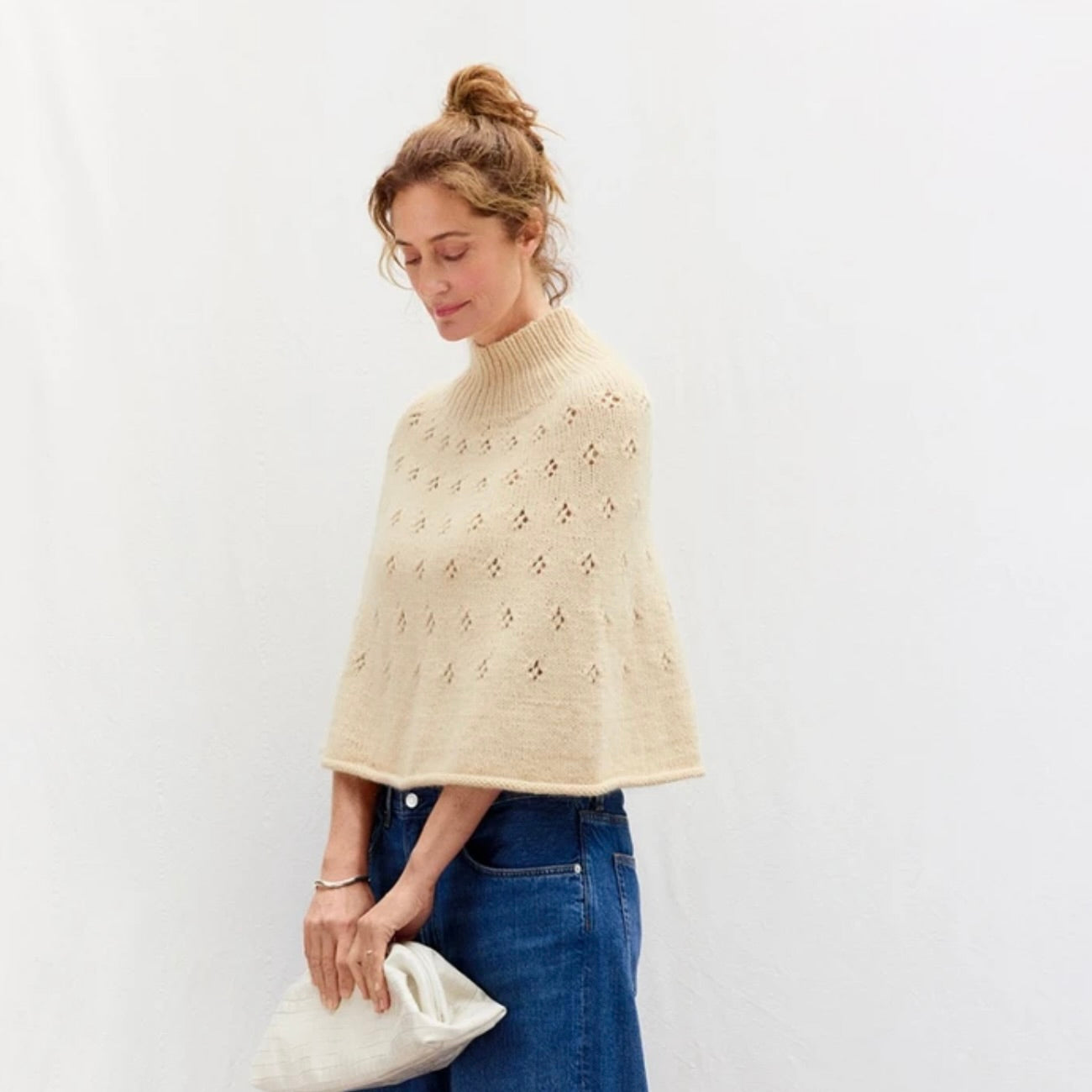 Elodie Poncho von Sandnes inkl. gedruckter Anleitung