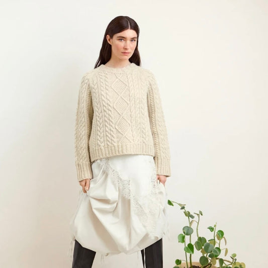Loom Sweater - Strickanleitung Sandnes, gedruckte Anleitung