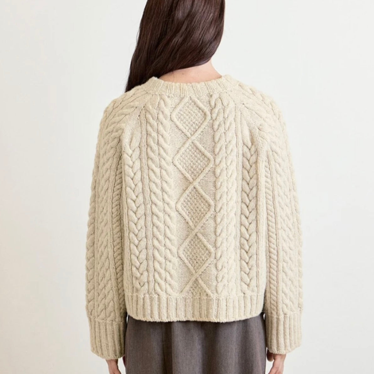 Loom Sweater - Strickanleitung Sandnes, gedruckte Anleitung