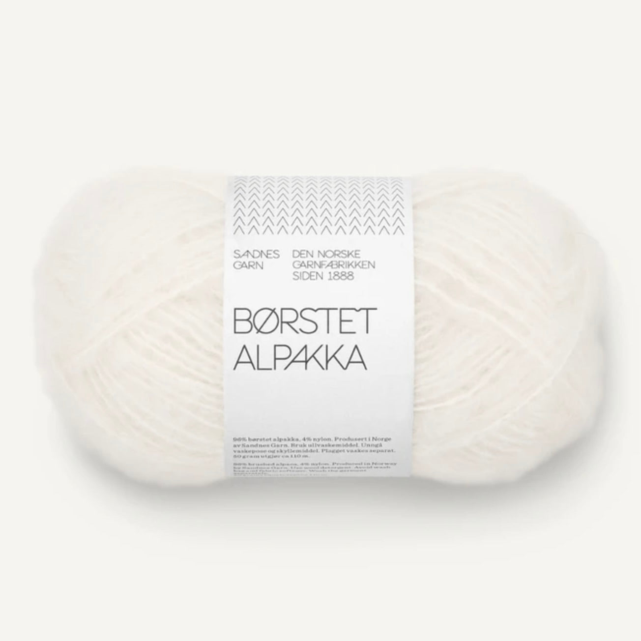 Børstet Alpakka von Sandnes Garn