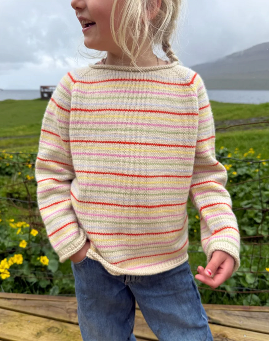 Frankie Sweater Junior - PetiteKnit Strickanleitung