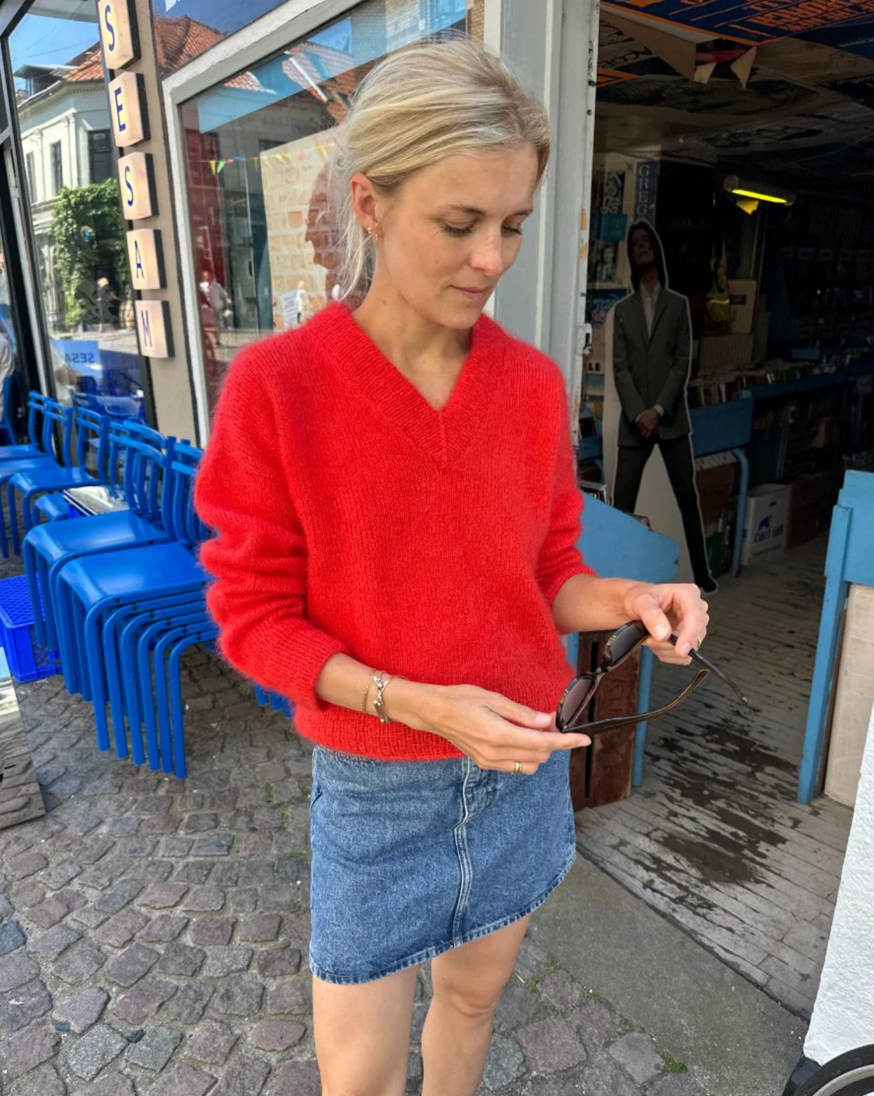 Stockholm Sweater V-Neck - Petiteknit Strickanleitung