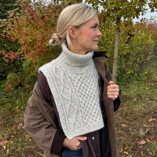 Dagmar Neck von PetiteKnit- gedruckte Anleitung
