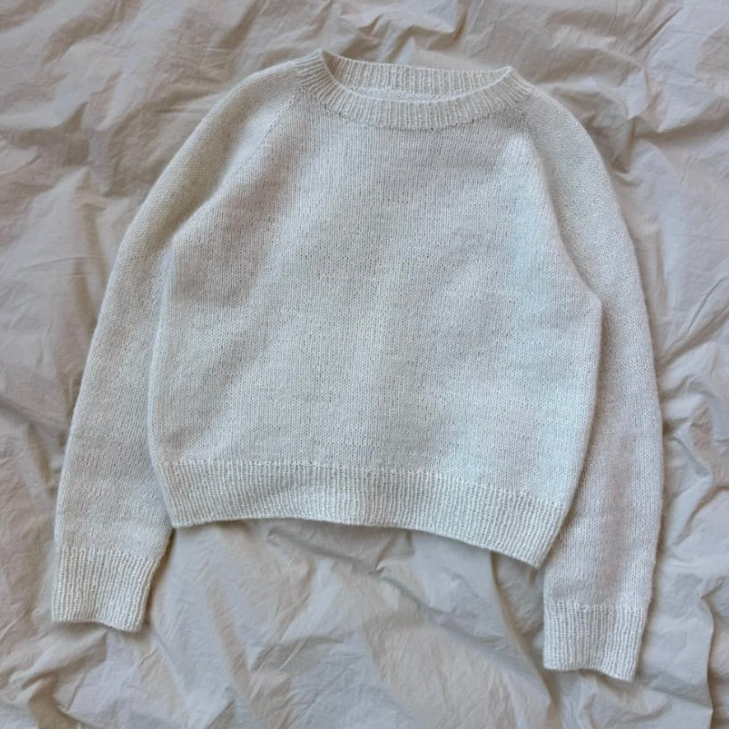Kein Schnickschnack Pullover - Petiteknit Strickanleitung - Deutsch