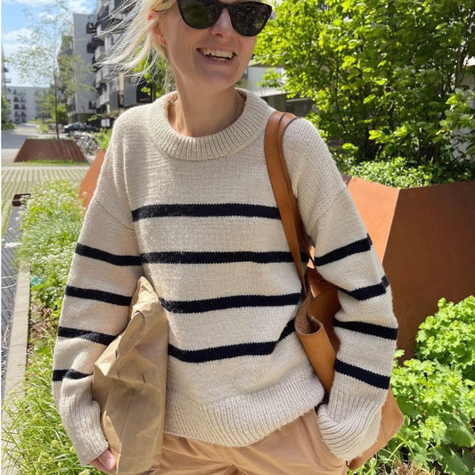 Marseille Sweater - Petiteknit Strickaleitung - Deutsch