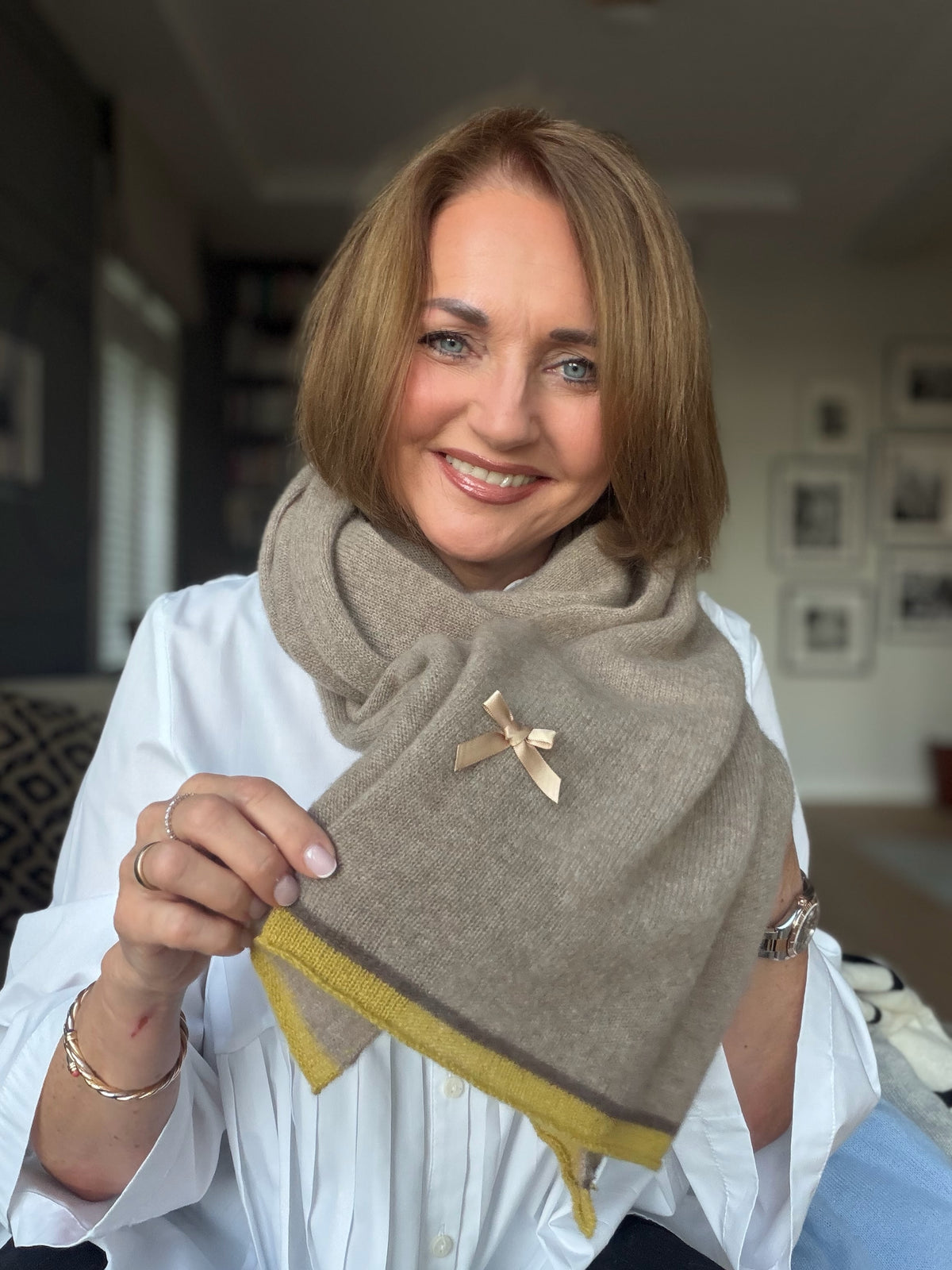 Cashmere Schal 100% Cardiff Cashmere von Mivi- Girls x Nitiknitti