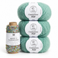 Konfetti-Schal aus Cashmere Air Srtrickpaket