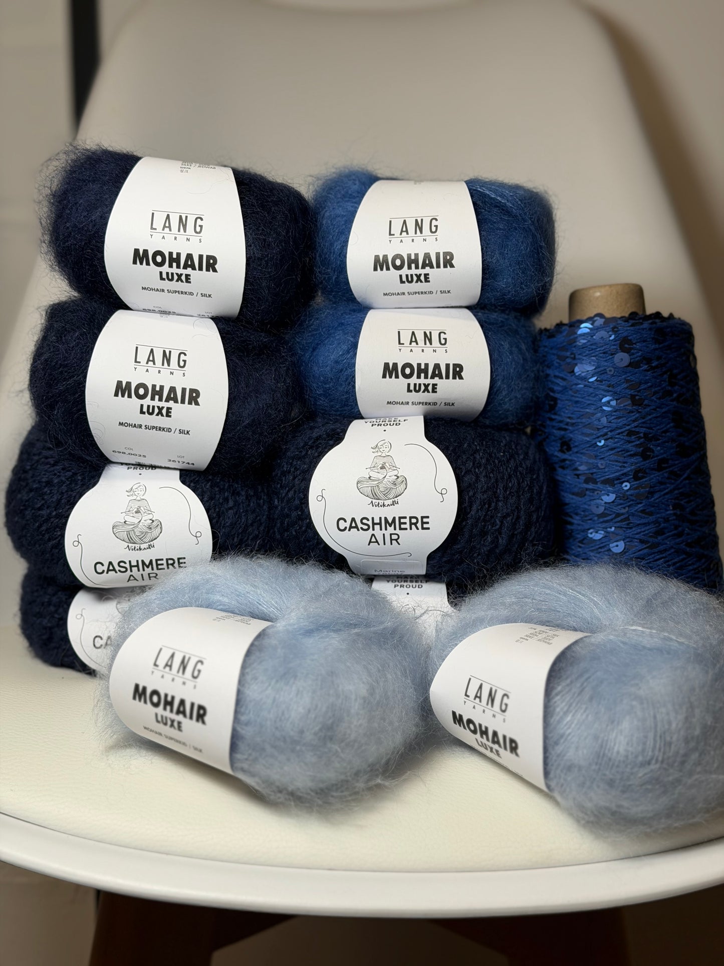 ZAMIRA Scarf von Lotilda - Strickpaket