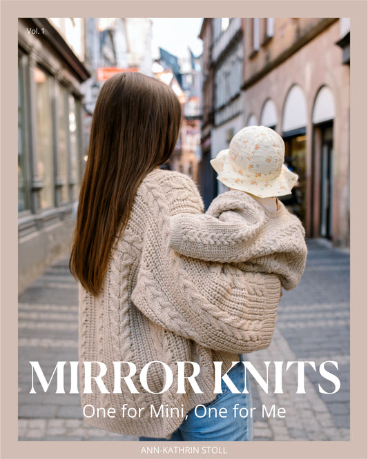 Buch "Mirror Knits: One for Mini, One for Me" von Ann-Kathrin Stoll
