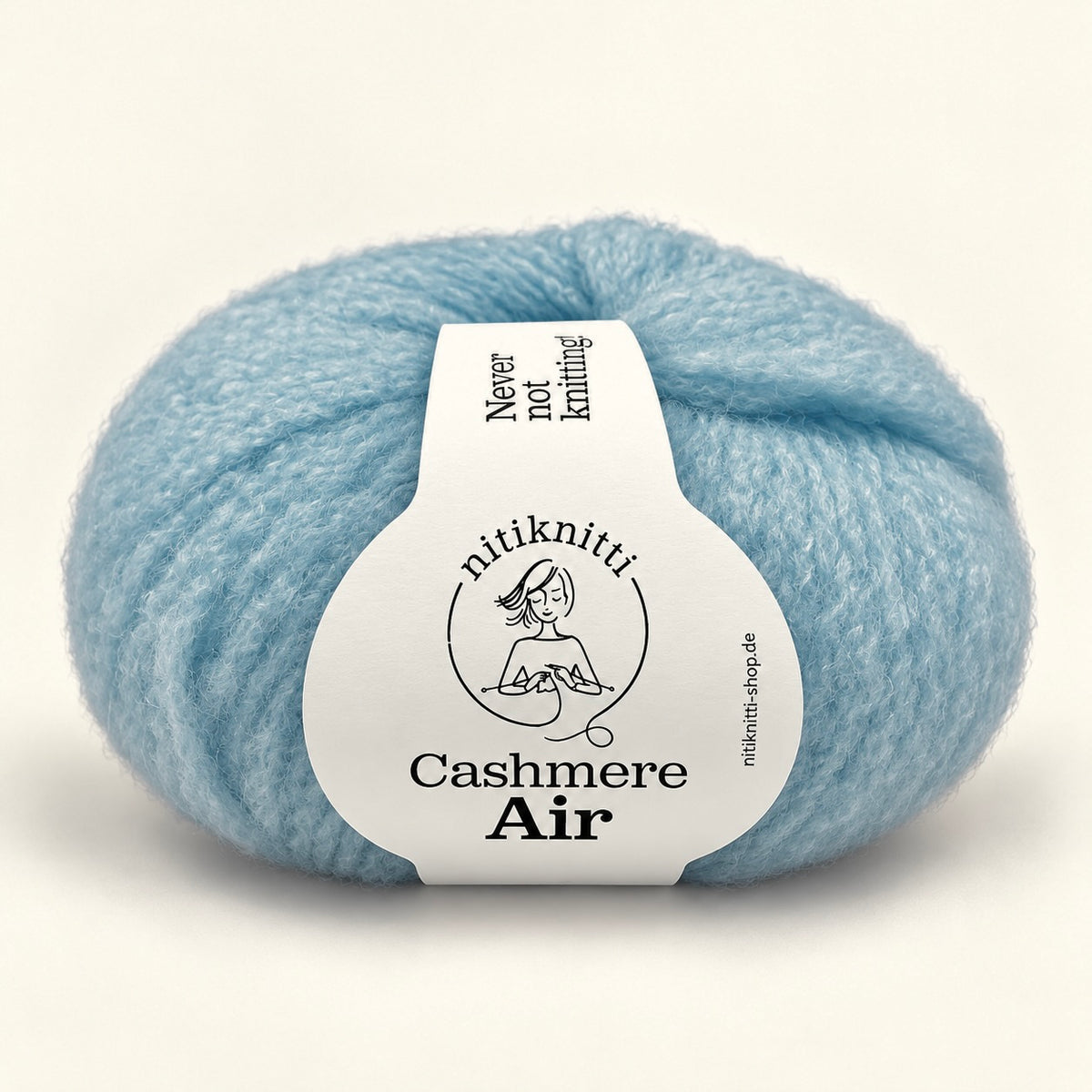 Keyhole-Scarf - aus 3x Cashmere Air - Strickpaket mit digitaler Anleitung
