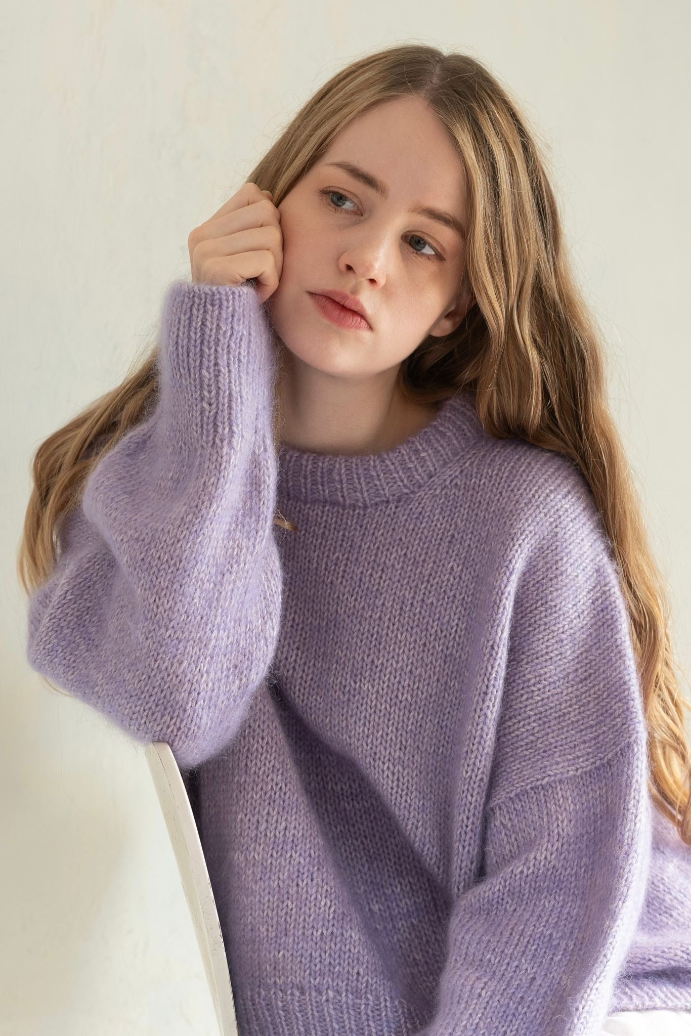 "Camille Jumper" von Majogarn als Strickpaket mit Anleitung