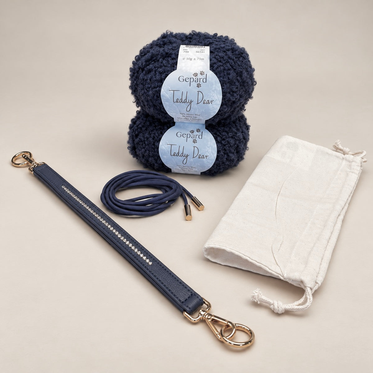 Teddy-Love-Bag Strickpaket