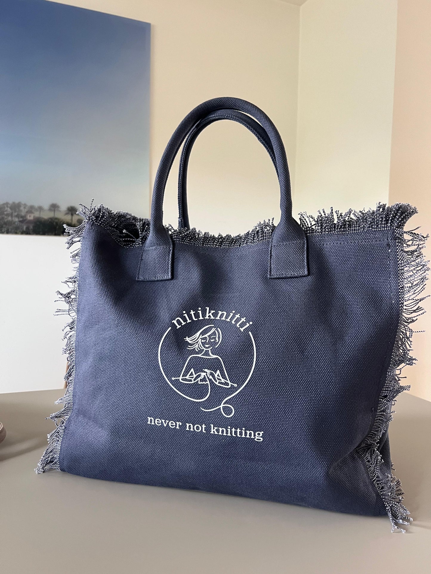 Beach-Bag Nitiknitti - Never not knitting