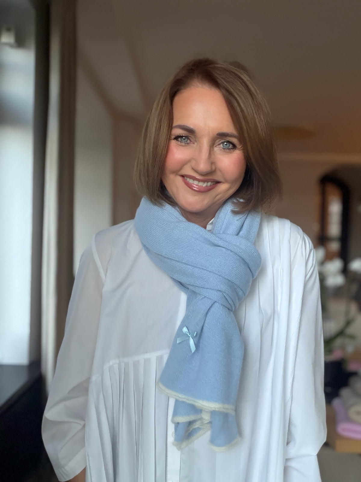 Cashmere Schal 100% Cardiff Cashmere von Mivi- Girls x Nitiknitti