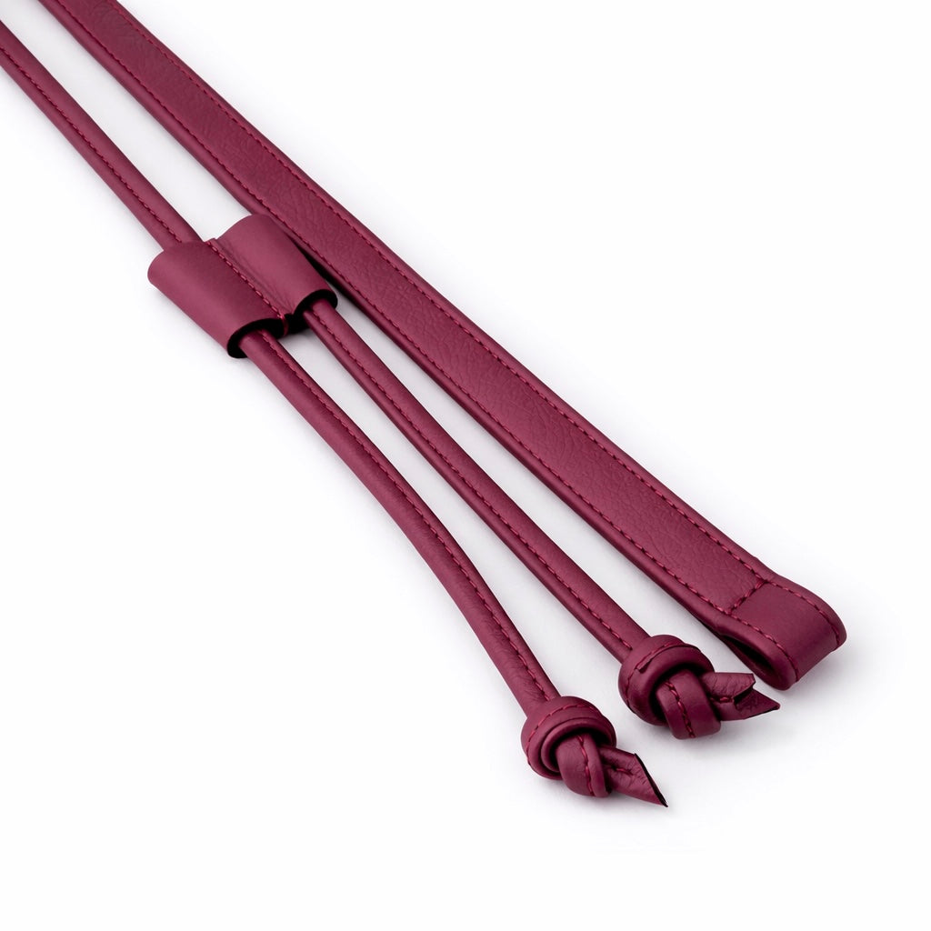 Lederset: Zugband und Schultergurt für Häkeltaschen  von OS-Design