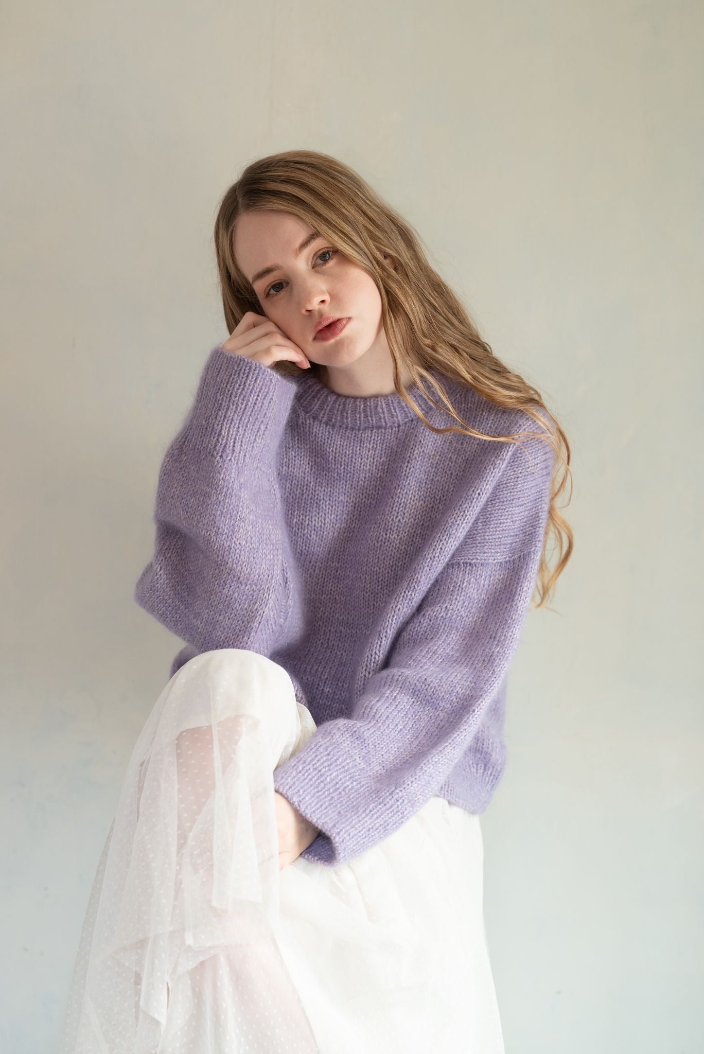 "Camille Jumper" von Majogarn als Strickpaket mit Anleitung