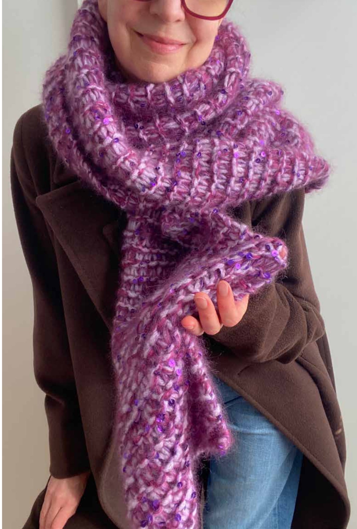 ZAMIRA Scarf von Lotilda - Strickpaket