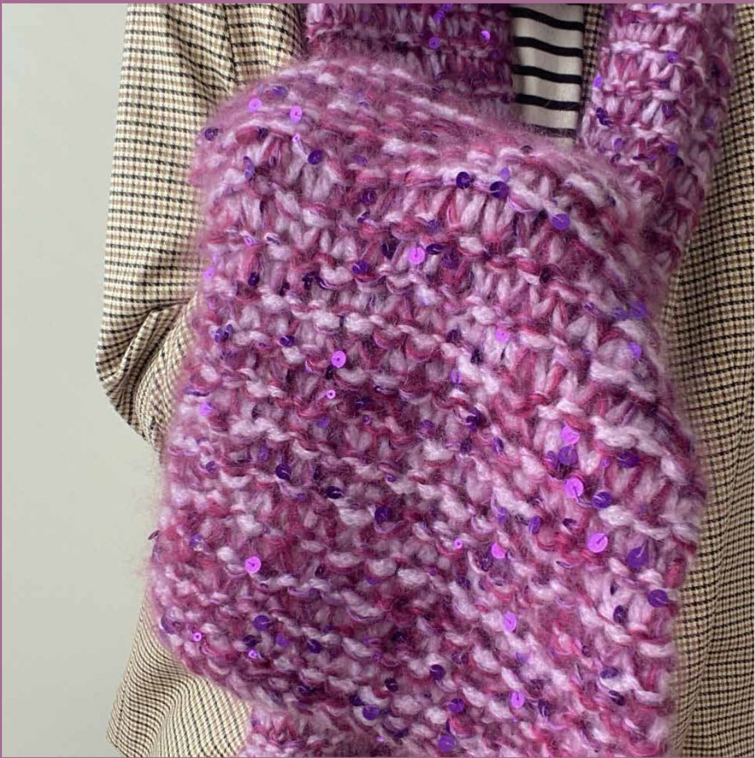 ZAMIRA Scarf von Lotilda - Strickpaket